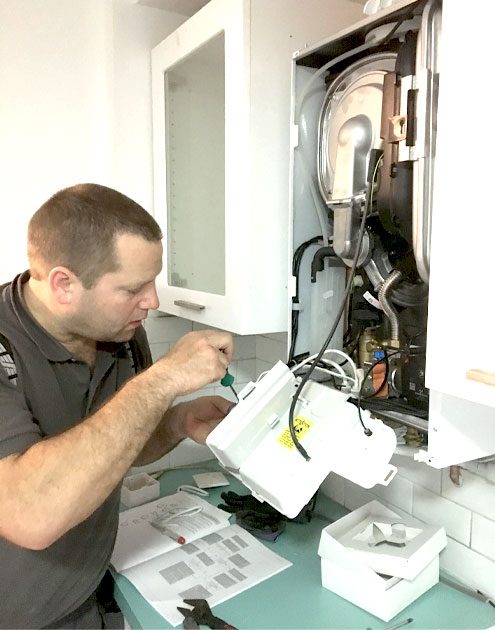 Anton-Boiler-installation